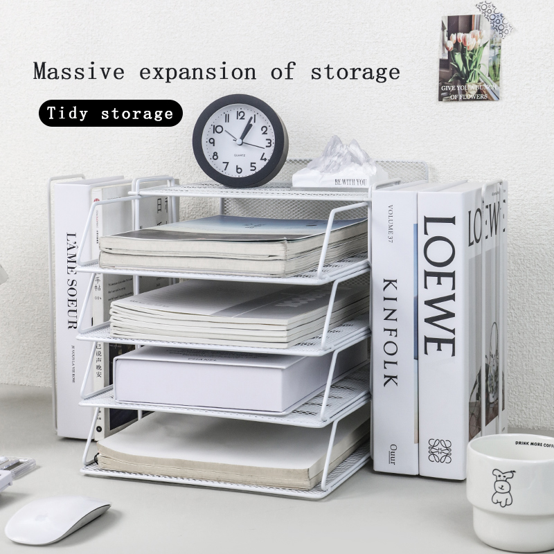 Desktop Filing Tray - 데스크 수납 및 액세서리, 파일 홀더가