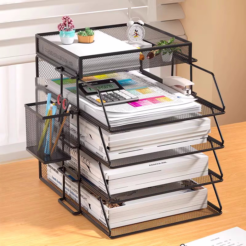 사무실 A4 종이 책상 주최자 문서 파일 편지 책 브로 - Desktop Filing Tray 리뷰 및 가격