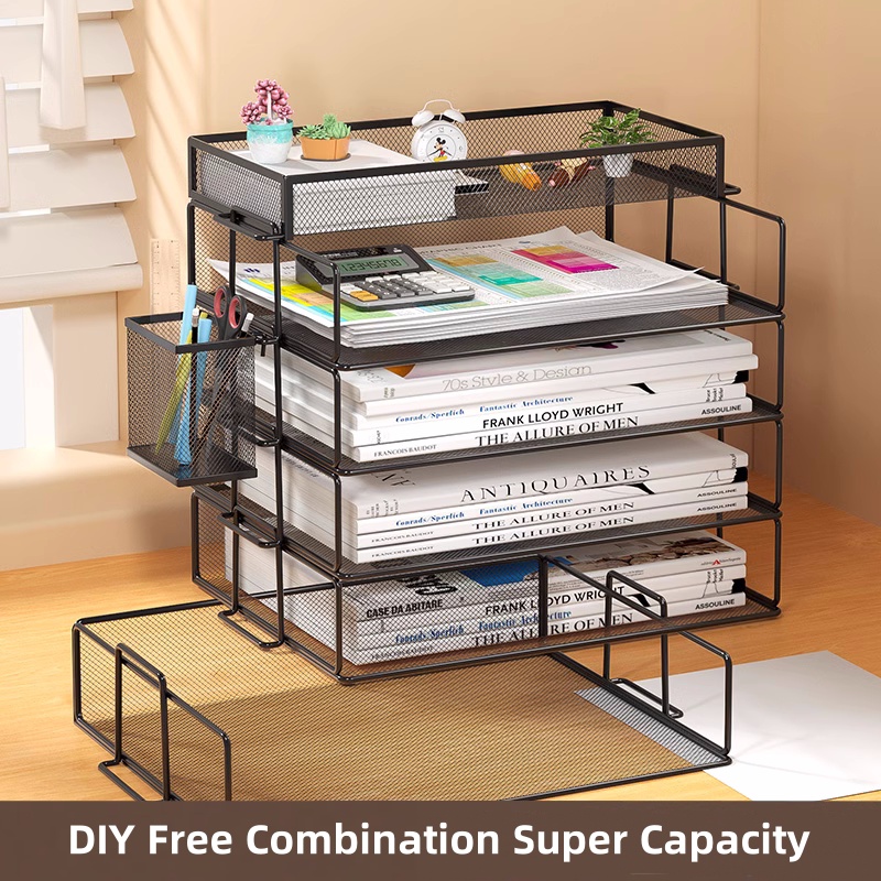 사무실 A4 종이 책상 주최자 문서 파일 편지 책 브로 - Desktop Filing Tray 리뷰 및 가격