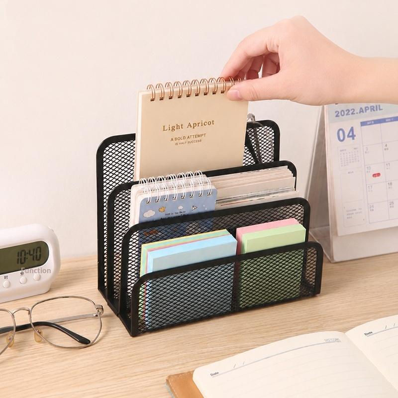 블랙 메탈 메쉬 3단 책상 정리함 파일 서류 트레이 노 - Desktop Filing Tray 리뷰 및 가격