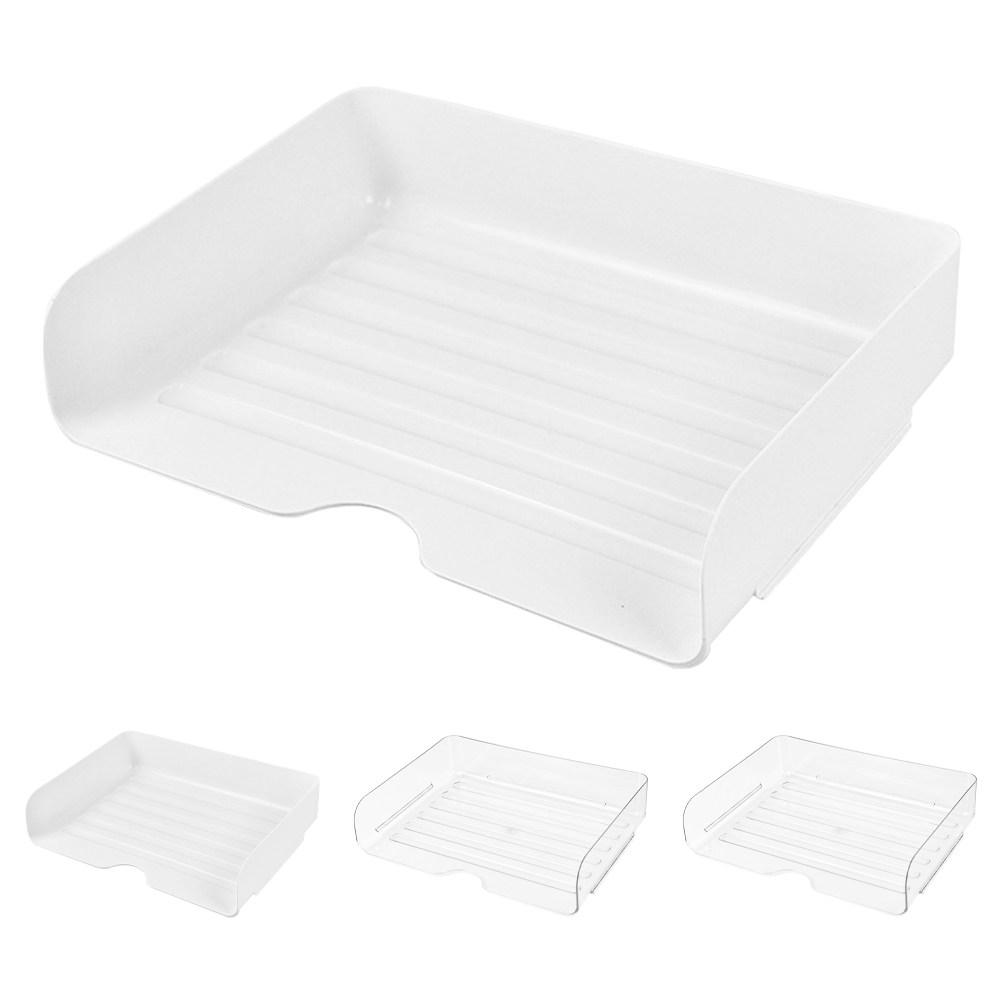 4개입 파일 정리 트레이 투명 적층형 데스크탑 문서 홀 - Desktop Filing Tray 리뷰 및 가격
