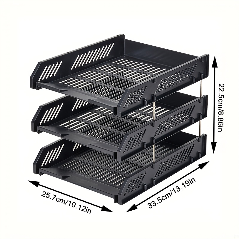 3단 확장형 데스크탑 파일 정리함, 사무실 문서 분류  - Desktop Filing Tray 리뷰 및 가격